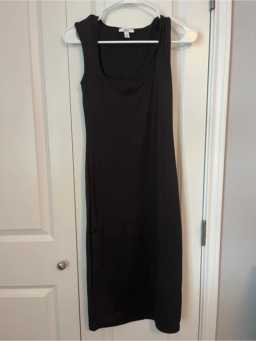 Bar III Black Sleeveless Maxi Dress